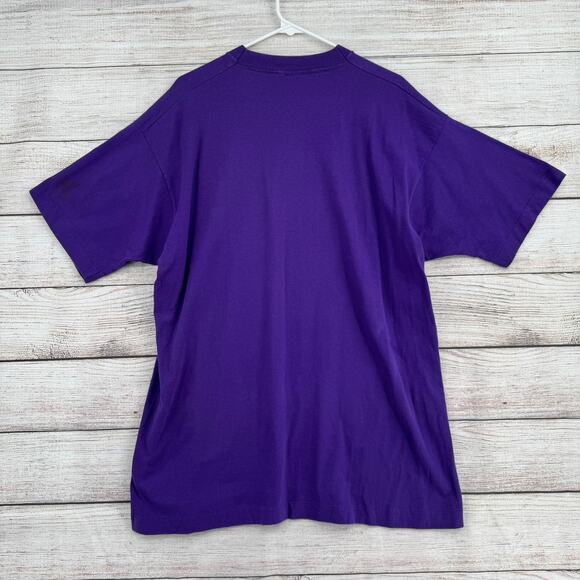 VTG Minnesota Vikings NFL Central Division 1992 Champions T-Shirt Mens XL Purple - Picture 2 of 9